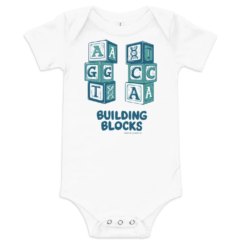 Building Blocks Baby Bodysuit