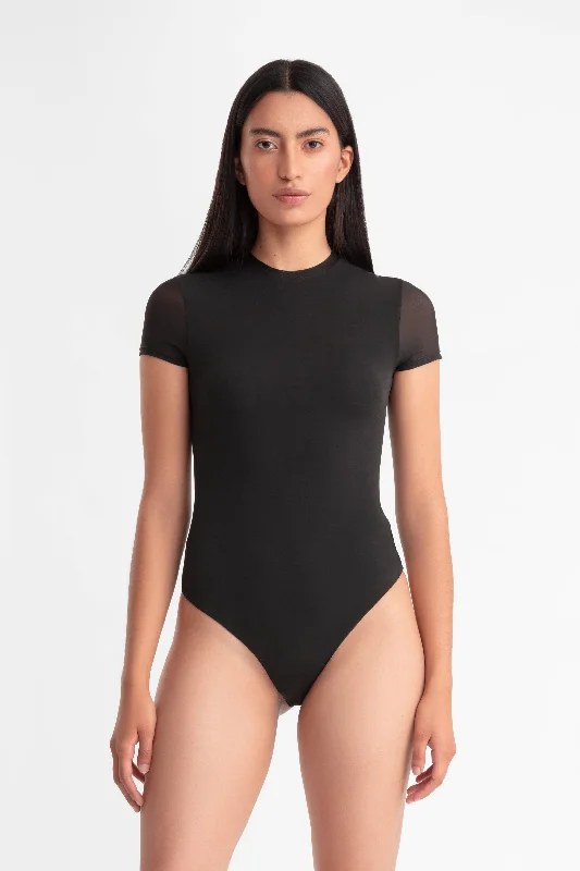 FONDA BASIC BODYSUIT BLACK