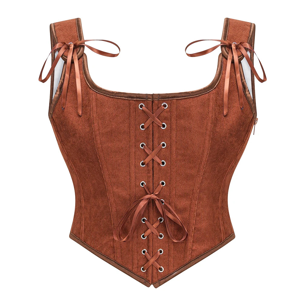 Steampunk Lace Up Corset