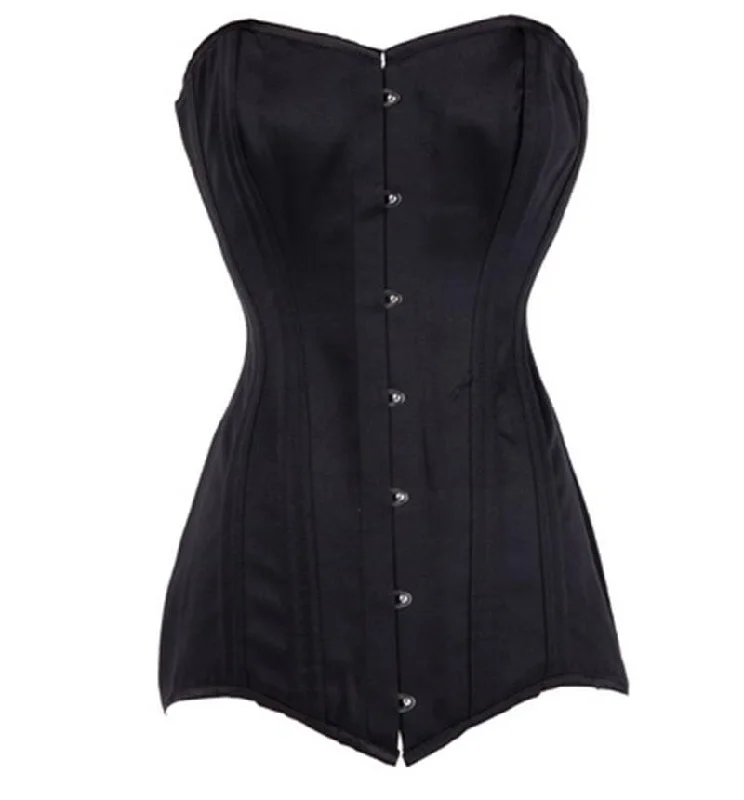 Women's Gothic Pure Color Overbust Corsets