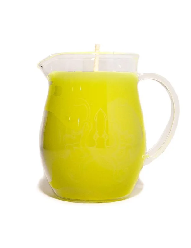 Blacklight Wax Play Candle Pitcher, Yellow