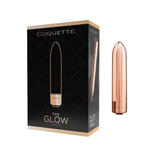 Coquette The Glow Bullet - Black/Rose Gold