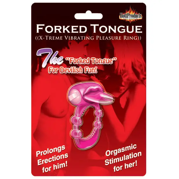 Forked Tongue X-treme Vibrating Pleasure Ring