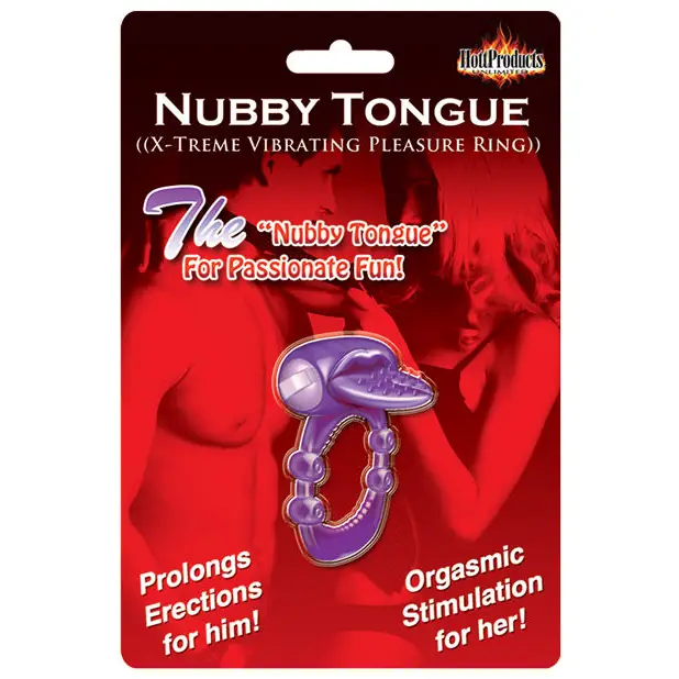 Nubby Tongue X-treme Vibrating Pleasure Ring