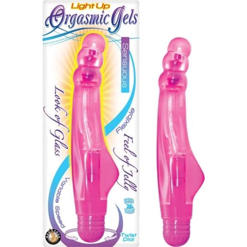 Orgasmic Gels Light Up Sensuous - Pink