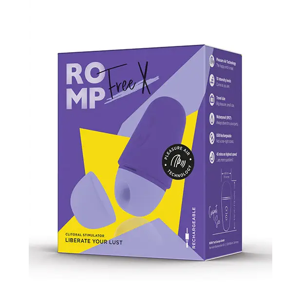 ROMP Free X Clitoral Vibrator - Purple