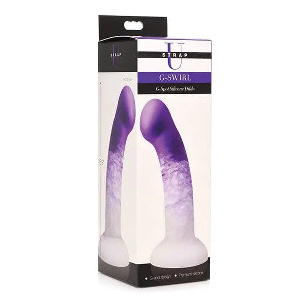 Strap U G Swirl G Spot Silicone Dildo