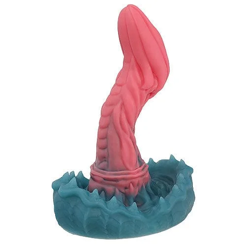 Tomax - Mimic Dragon Predator Regular Silicone Dildo 8" (Pink)