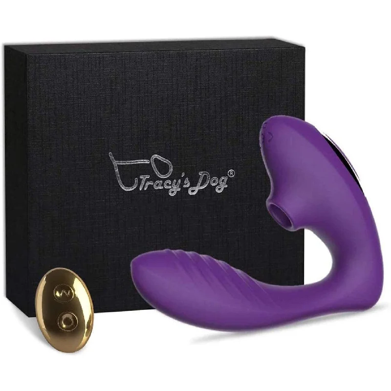 Tracy's Dog - Clitoral Air Stimulator Sucking Vibrator with Remote OG 2