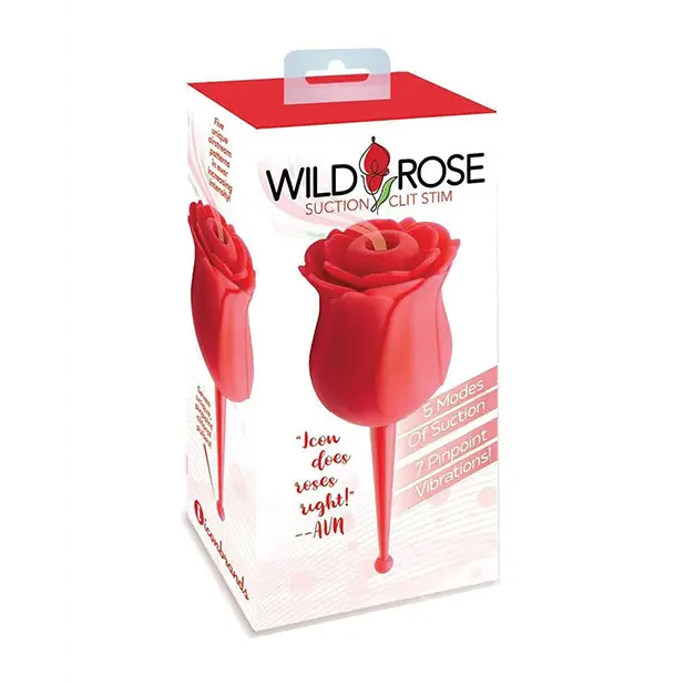 Wild Rose Le Pointe Vibrator - Red