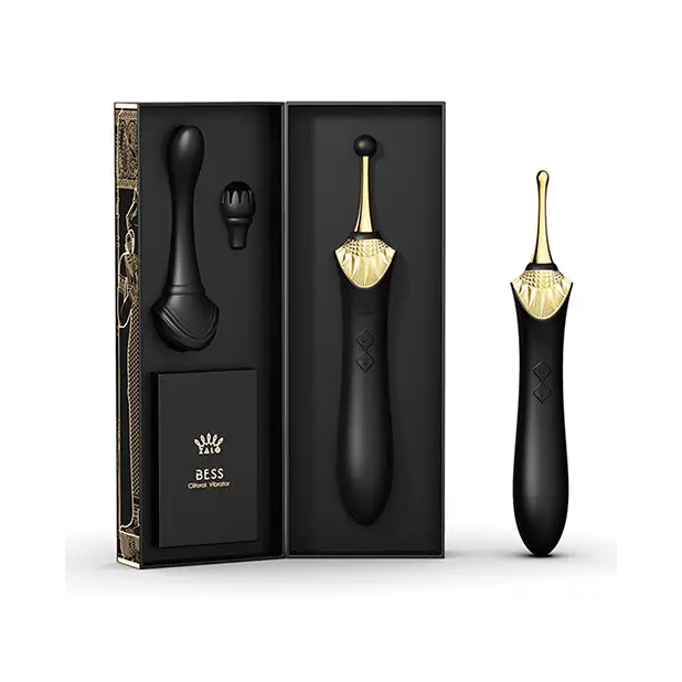 ZALO Bess Clitoral Vibrator - Obsidian Black