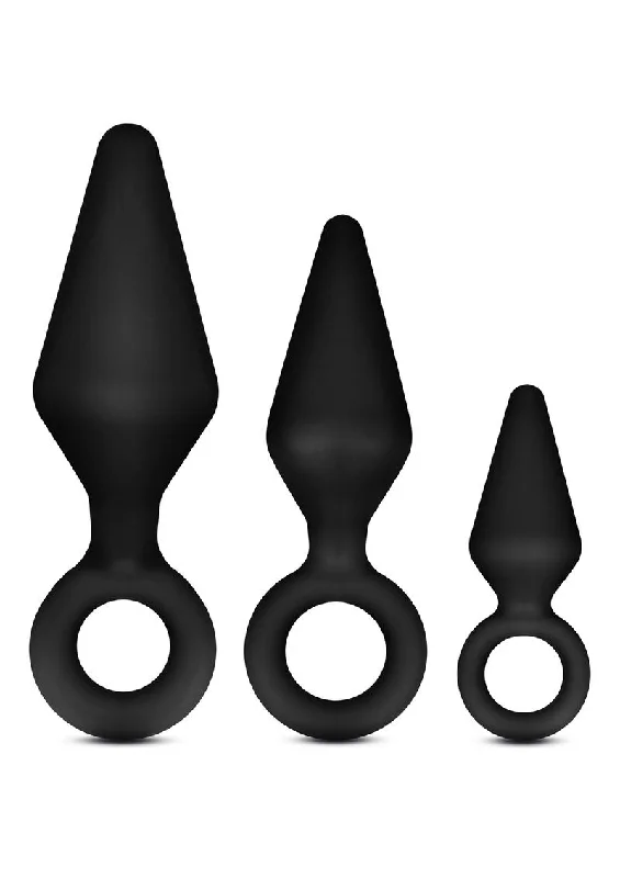 Anal Adventures Platinum Silicone Loop Plug Kit