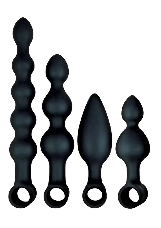 Anal-Ese Collection Silicone Rechargeable Vibrating Anal Fantasy Kit