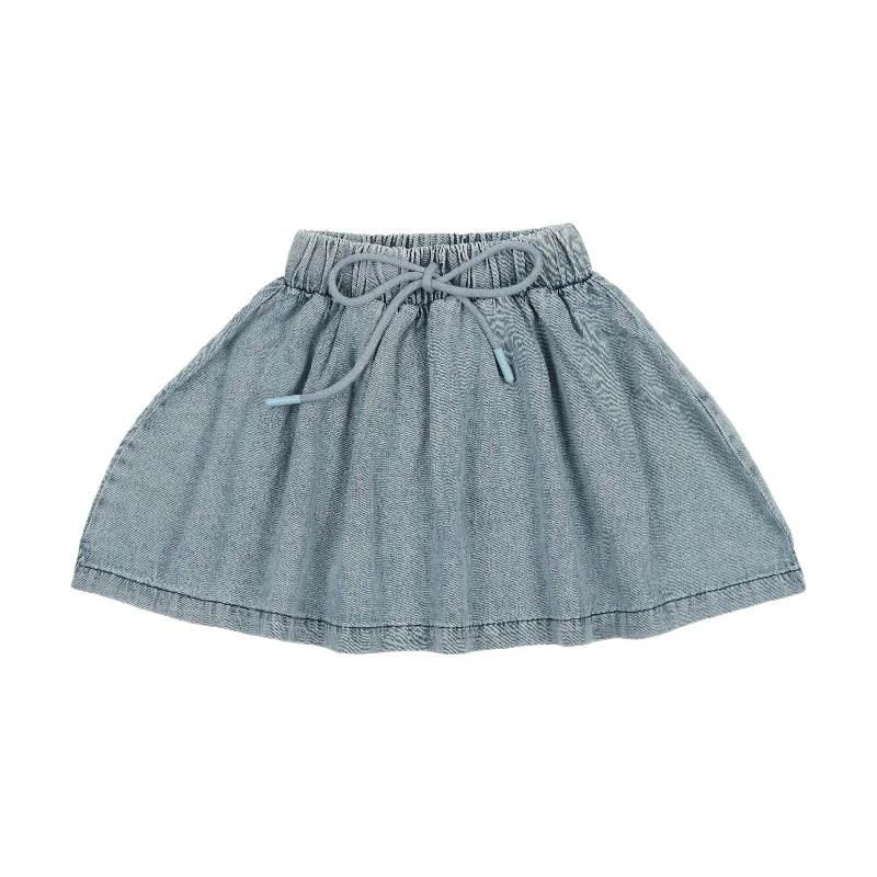 Analogie Stonewash Circle Skirt - Stonewash