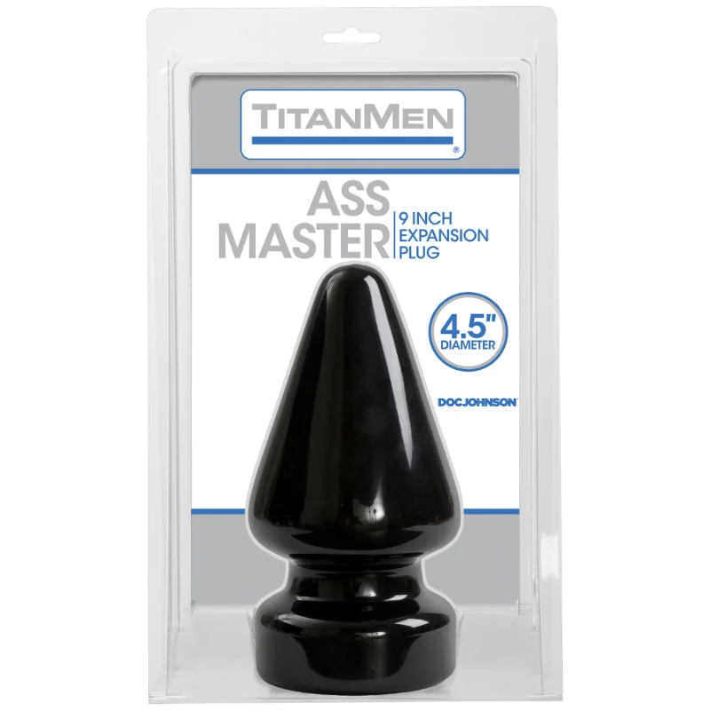 TitanMen - Ass Master 4.5" - Black